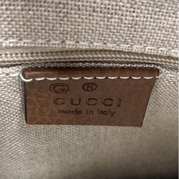 Gucci Bree GG Monogram Hobo Bag 👜 Excellent Preloved Condition w/ Dustbag & COA - Picture 14 of 17